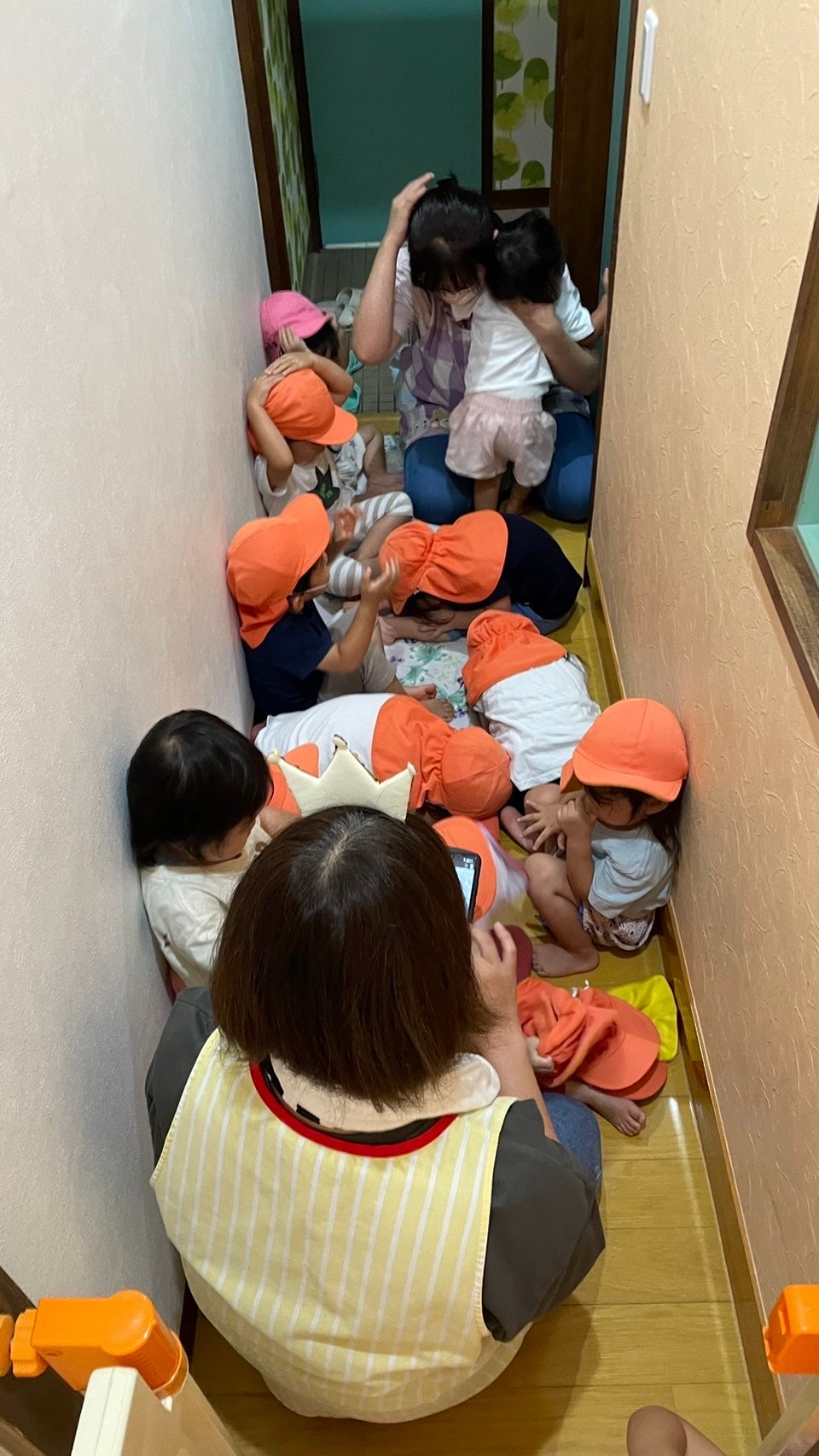 しっかり避難することができました！！