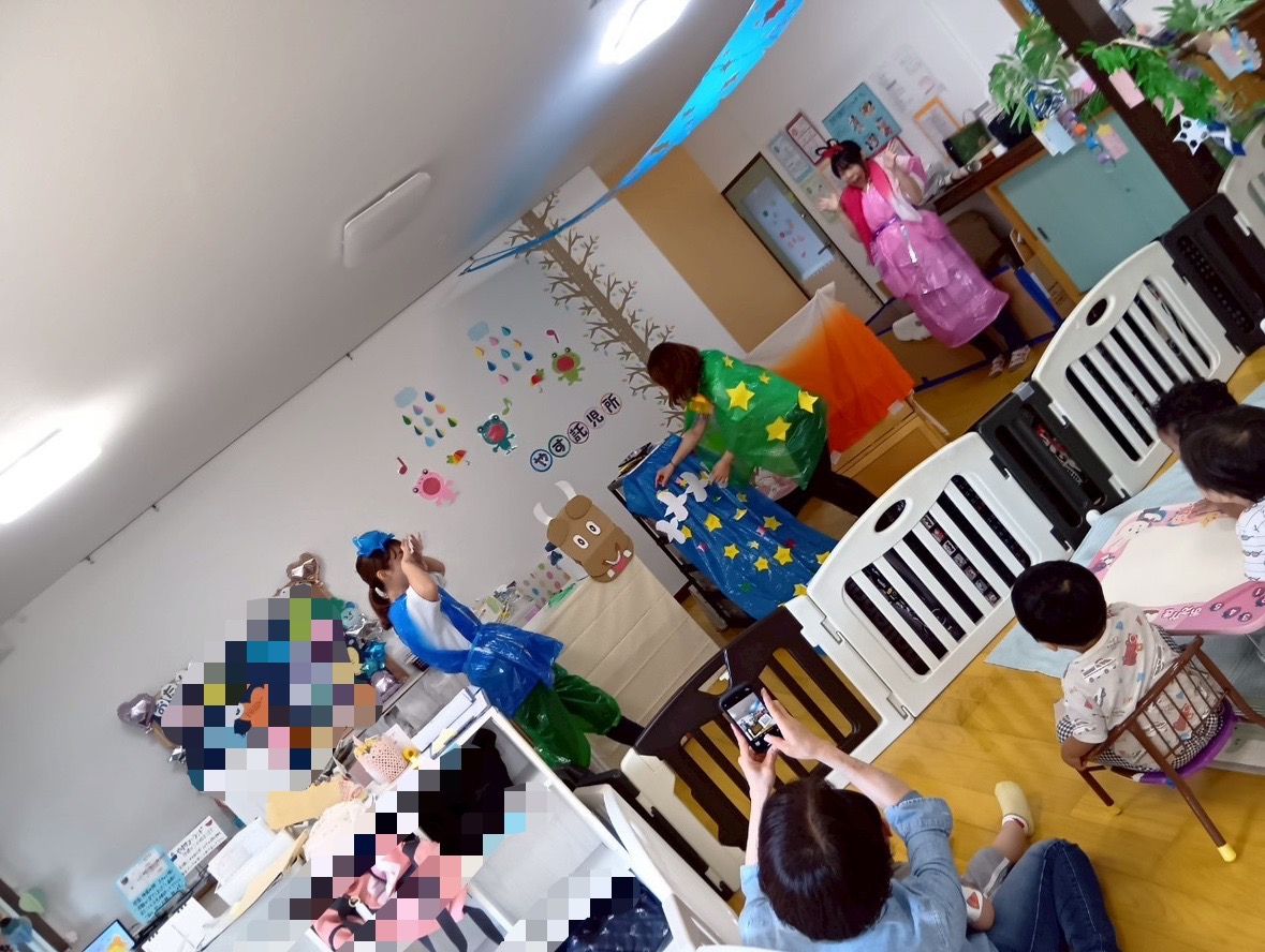 なんと！カササギの橋を壊して渡れなくされてしまいました😭