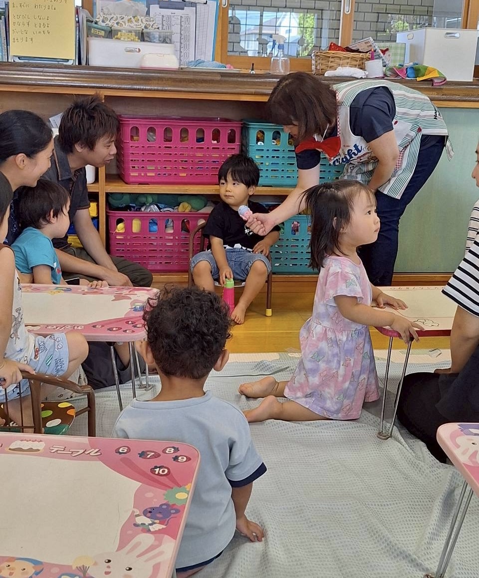 今日がお誕生日の子がいたのでお誕生日会もしました🎂✨